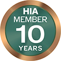 HIA Member 10 Years